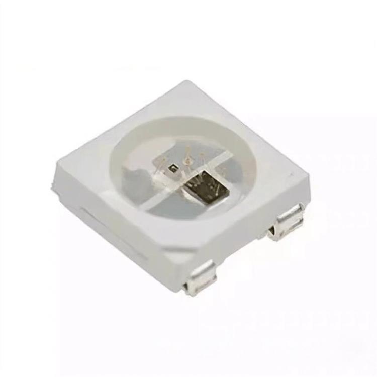 WS2812B灯珠发光二极管4脚5VLED内置驱动IC可编程贴片5050RGB幻彩