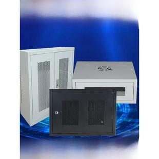 2U机柜3U交换光猫路由电井弱监控壁挂立式平放基业配电4U网络机柜