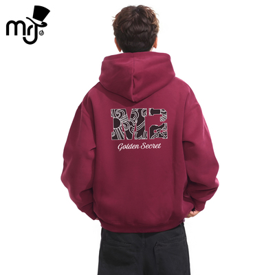 周杰伦原创品牌MRJ痞帅风卫衣男