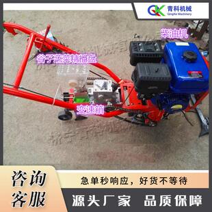 手推式柴油播种机 农用小型谷蔬菜撒播机 人工手动单行玉米播种器