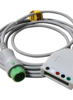 适用兼容迈瑞监护仪配件T5 IPM8 IPM10 IMEC UMEC6 10心电导联线