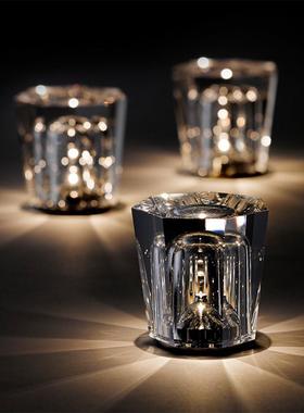 Ambientec Xtal水晶台灯餐厅吧台酒吧清吧氛围迷你氛围小夜灯充电