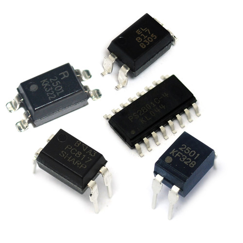 PC817B EL817C PC817A/PS2501 PS2801 直插 贴片光耦光电耦合芯片