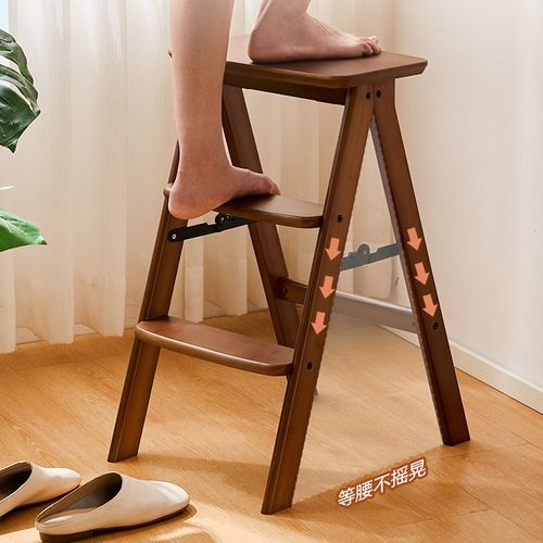 折叠梯凳加厚加粗登高梯凳家用爬梯人字梯小型轻便两用合梯子