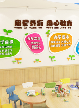 辅导培训构教室布置标语墙环创环境布置幼儿园装饰