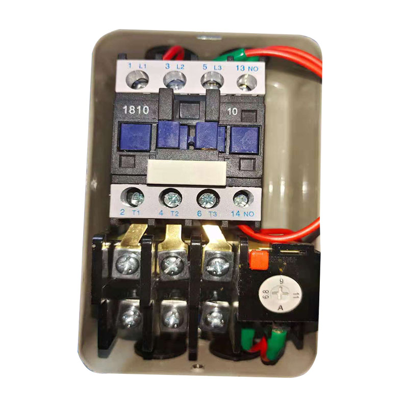 磁力开关启动器KW三相V水泵风机粉碎机起动器过载保护