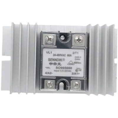 申帝克固态继电器SO965625直流控交流SSR-25DA单相10A20A40A60A80