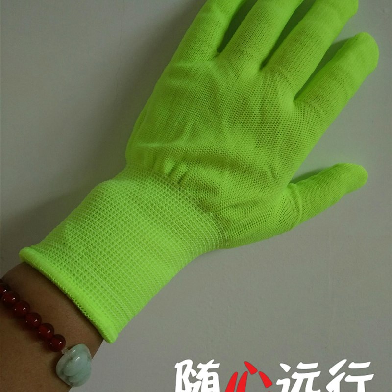生产荧光绿手套芯舞台派对夜光手套酒吧歌T厅气氛道具手套