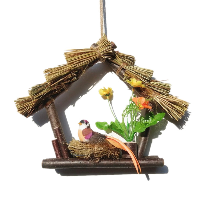 创意干树枝挂件幼儿园环创挂饰教室布置墙面装饰手工diy家居装饰