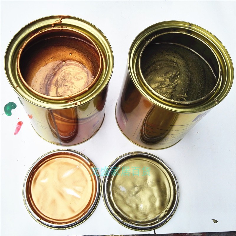 硝基内外用磁漆闪光古铜金水油性青铜金属油漆木工艺外用漆快干漆