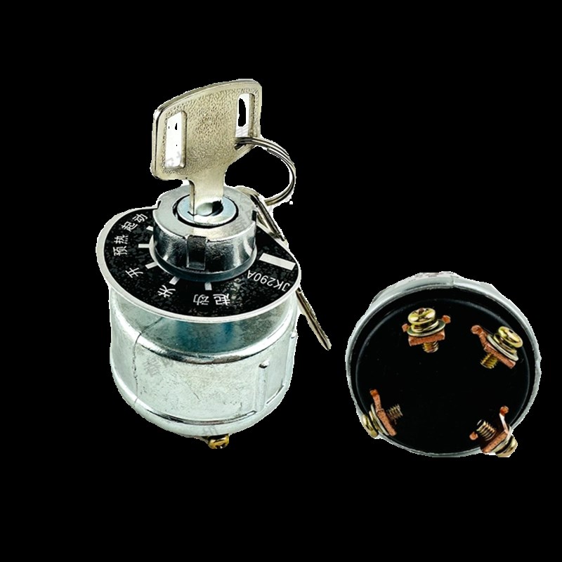 黄海金马宁波奔野拖拉机点火开关启动钥匙门JK290A预热起动开关