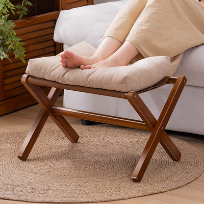 沙发脚踏脚凳腿托塌脚踏垫脚登椅子脚墩折叠懒人单独单个搁脚靠脚