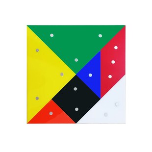 大号磁性教学七巧板教师用 一年级磁力智力拼图板小学数学磁性教