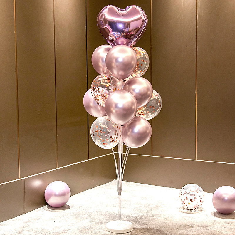 紫色气球地飘装饰 适用七夕节日布置与儿童生日桌飘气球 汽球立柱,节庆用品/礼品,气球,淘宝优惠券,粉丝福利购,淘宝优惠卷