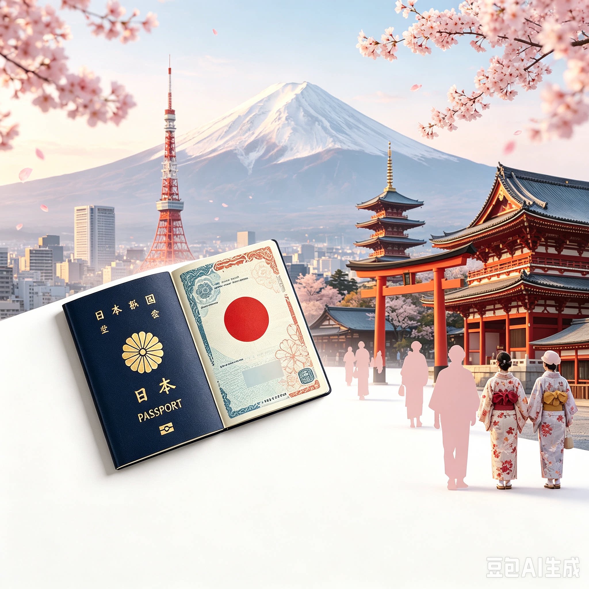 日本·单次旅游签证·上海送签·普通签证