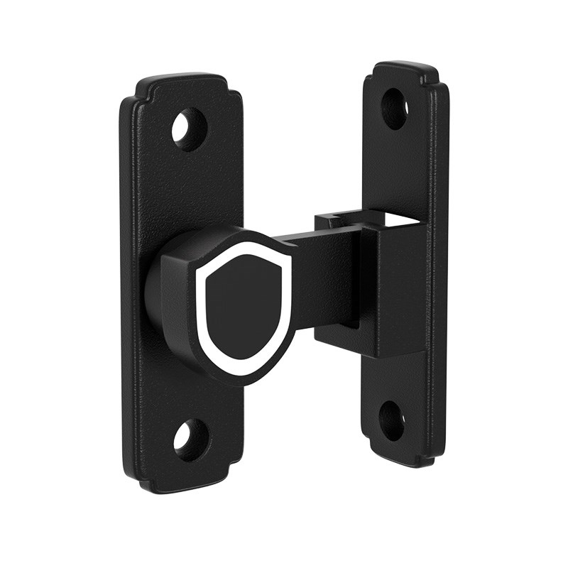 房间门栓门扣门内反锁扣房门安全链打孔防盗链静音9度明装防盗扣