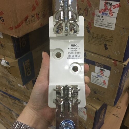 MRO茗熔 NT3座 RT16-3座 方管刀形触头插入式熔断器底座 支持件