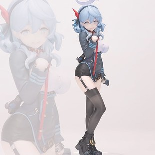 蔚蓝档案 c天雨亚子手办 动漫二次元可爱机箱桌面摆件模型公仔潮