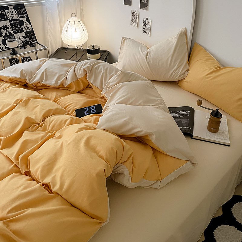 被套单件150x200x230cm纯棉全棉学生宿舍1.8x2.2米被罩被单男双人