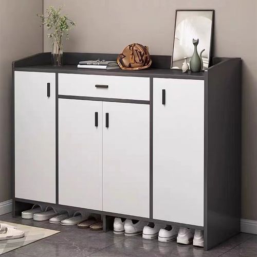 楼道外小鞋柜家用门口入户门新款爆款阳台玄关柜收纳储物鞋架