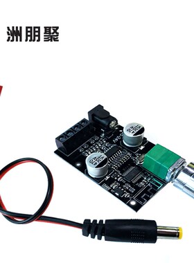 迷你版20W30W40W50WX2蓝牙5.0数字功放板旋钮调节音量带开关模块