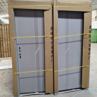 锌合金卧室门出租屋家用房间门阳台门室内门烤漆转印工程门厂家