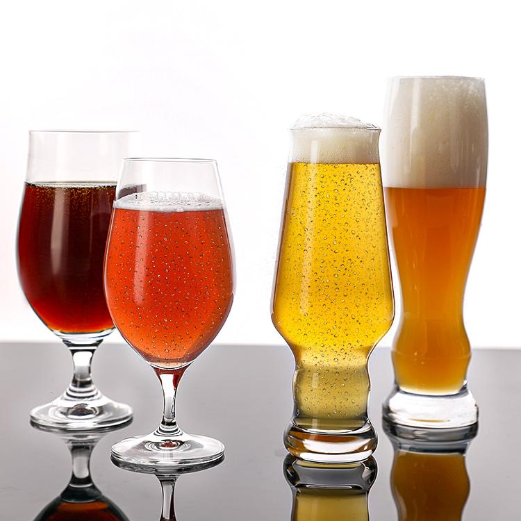 欧洲进口创意无铅玻璃果汁杯比尔森酒吧精酿啤酒杯水杯