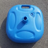 便携太阳伞底座广告伞塑料水桶 注水底座沙滩伞岗亭庭院伞座