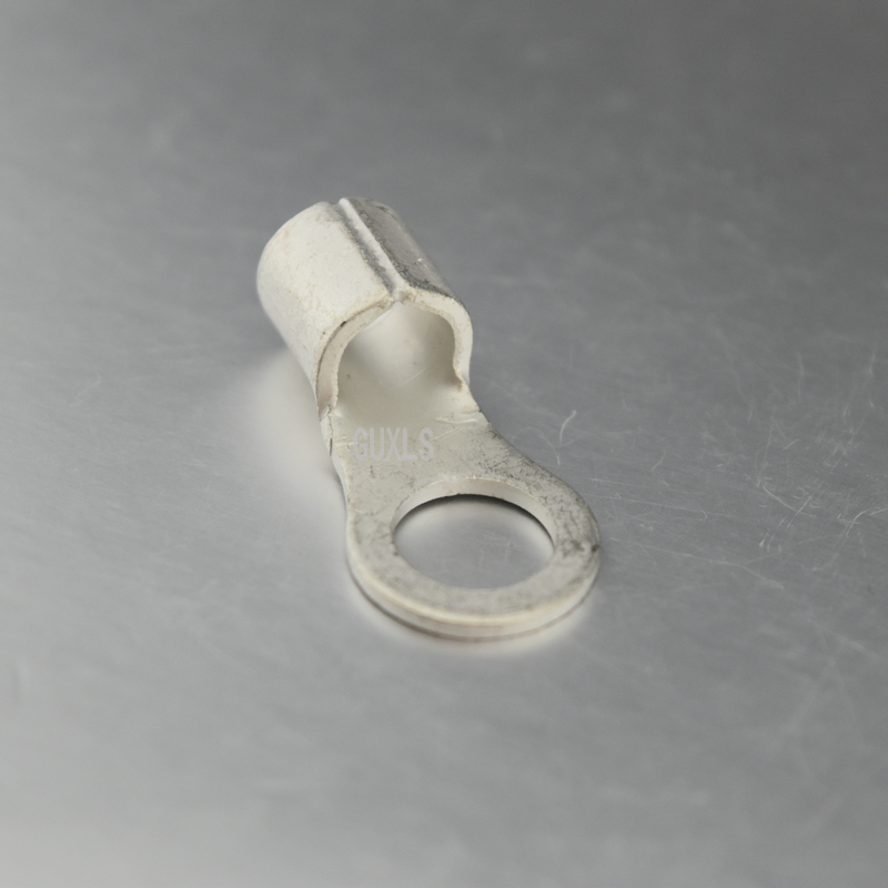 RNB38-12紫铜O型冷压端子线耳铜鼻子铜端子电线接头 OT圆形裸端头