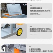 保洁酒店布草车物业商场打扫卫生洁车客房手推包车