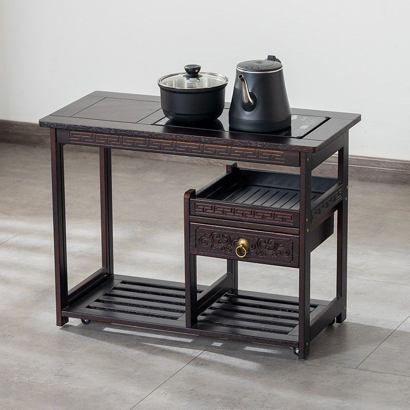 边几实木茶车客厅家用小茶几沙发边柜极简迷你角几带轮小推车,住宅家具,移动边几/推车,淘宝优惠券,粉丝福利购,淘宝优惠卷