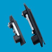 海坦新款 平面锁配电箱关控制柜锁工业防尘防水锁