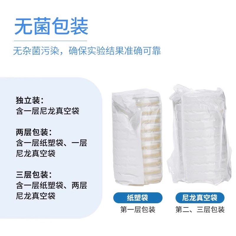 比克曼生物R2A营养琼脂BHI血琼脂LB麦康凯琼脂TSAssEMB平板培养基