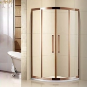 房圆弧扇形整体浴室房隔干湿分离钢化玻璃门洗澡房