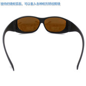 n见光蓝紫光绿光红光一体式 激光护目防护眼镜