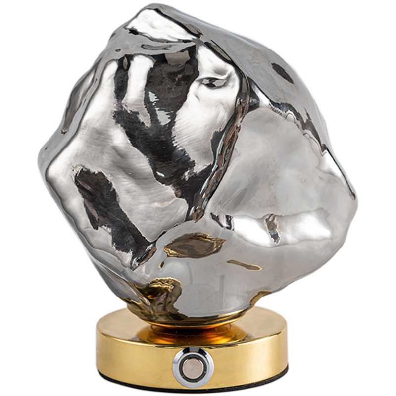 年轮公园宅造店熔岩台灯冰块光影氛围桌面创意充电床头卧室小夜灯