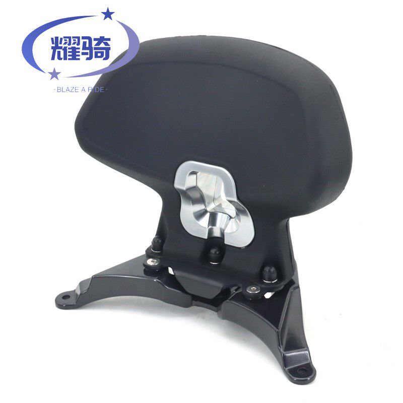 升仕E改装靠背整体式无损安装后靠背腰靠E踏板车靠背专用