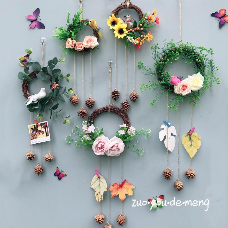 花环装饰壁挂墙壁挂件墙上客厅挂墙房间墙饰壁饰饰品创意家居