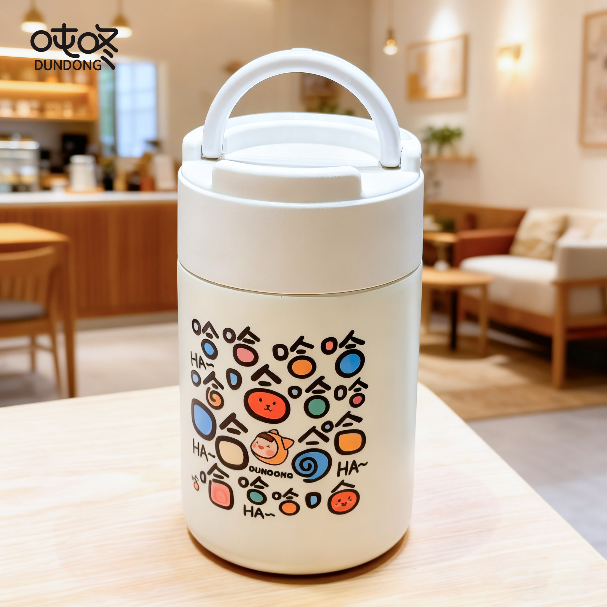 焖烧杯高颜值定制饭盒便当盒粥桶