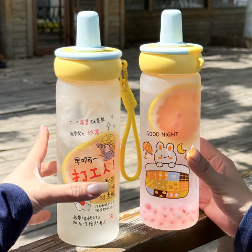 高硼硅玻璃水杯高颜值