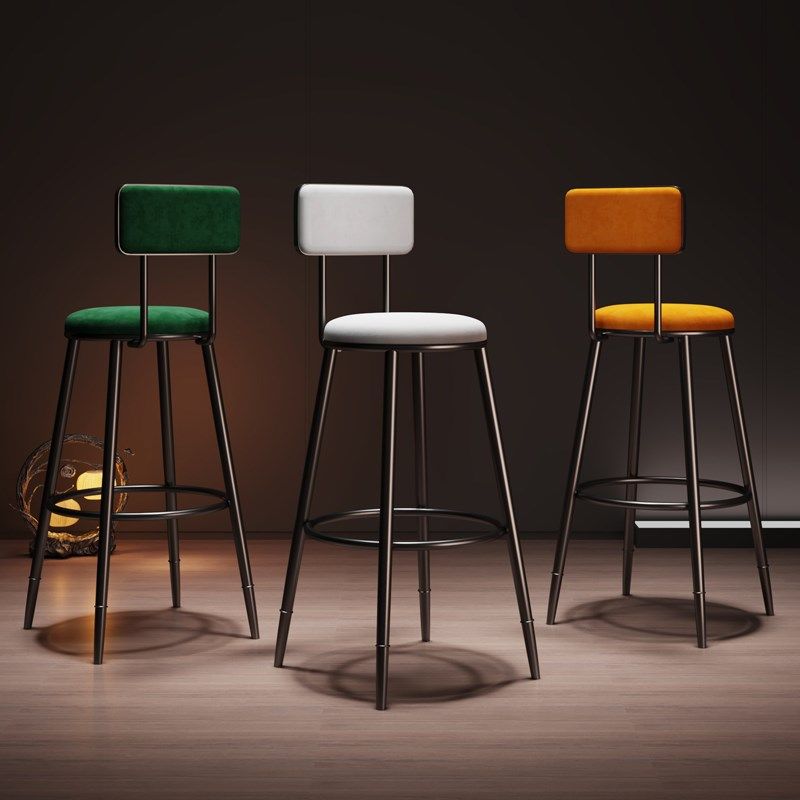 家用椅吧台椅休闲工业风玄关金属加高咖啡店高脚凳复古商用酒店椅,住宅家具,家用高脚椅,淘宝优惠券,粉丝福利购,淘宝优惠卷