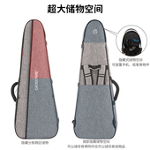 鬼火电吉他包贝斯包民谣木吉它背包肩无头琴包超厚防水袋子盒