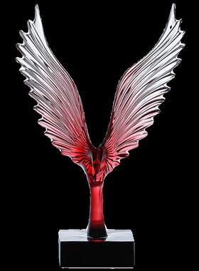 大鹏展翅现代大展宏图装饰客厅电视柜酒柜办公室桌面家居