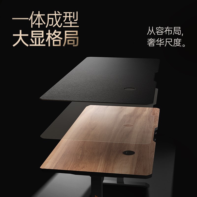 安德斯特P 电竞桌电动升降桌人桌子家居办公台式桌椅电脑桌