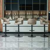 吧椅现代脚凳升降旋转吧台椅酒吧椅中岛台吧台凳