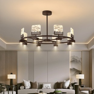 新吊灯家用客厅灯饭店包间装饰灯饰酒楼湘菜馆会所包房灯