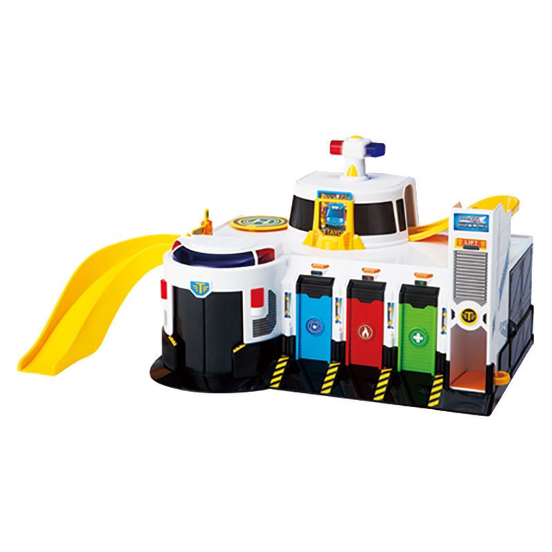 韩国tyo太友公交车救援中心装轨道停车场小巴士车库小汽车