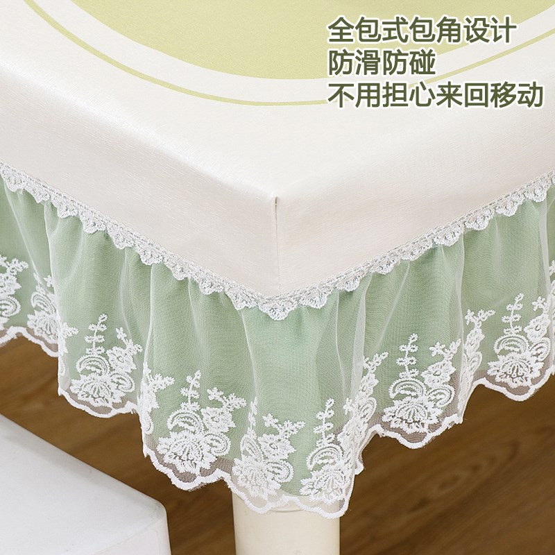 桌布正方形防水防油餐桌罩台布全包麻将机桌布烤火桌皮罩PU
