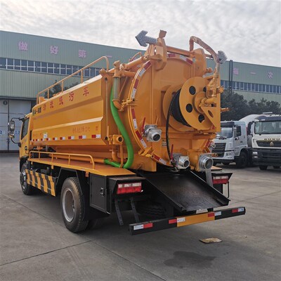 洗吸污车下水道压洗疏通吸粪车自排自吸蓝牌黄牌厂家