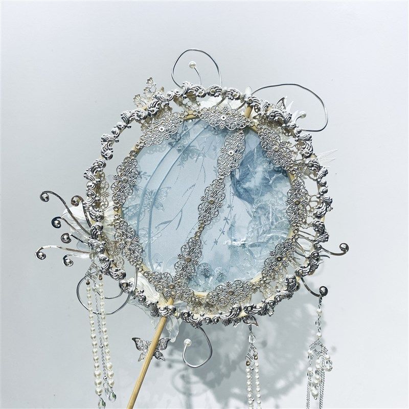 新娘婚礼团扇古风结婚喜扇成品秀禾服扇手捧扇子DI材料包,家居饰品,工艺扇/团扇/喜扇/折扇,淘宝优惠券,粉丝福利购,淘宝优惠卷